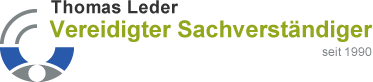Sachverständiger Thomas Leder - Logo